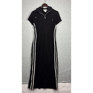 Ronni Nicole by Ouida Dress style 87221 Zipper Black Size 10 Short Sleeve